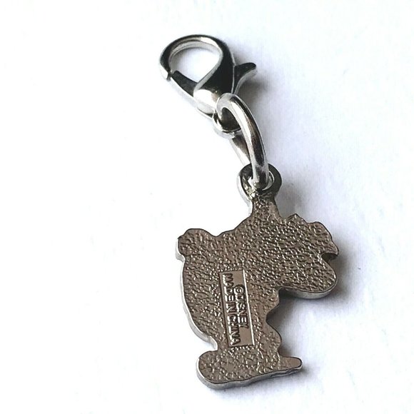 Vintage Disney Donald Duck Charm Clip On For Bracelet Zipper Pull Purse - Picture 4 of 7